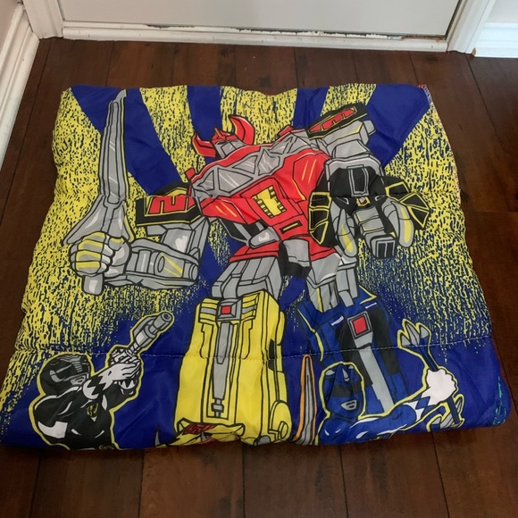 EUC Mighty Morphin Power Rangers Sleeping Bag - Picture 6 of 7